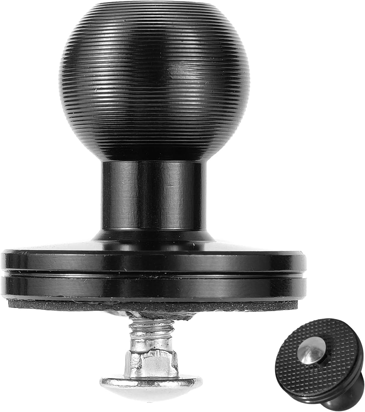 20mm Aluminum Ball Mount Base 0.79’’ Adapter Black