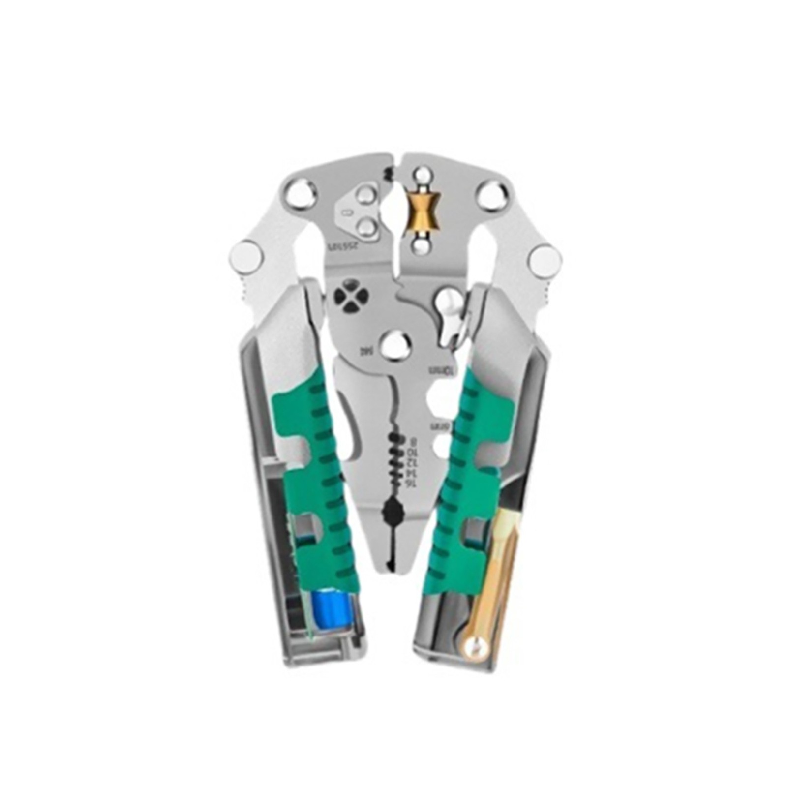 Portable Multi-Functional Stainless Steel Wire Stripper With Electrical Test