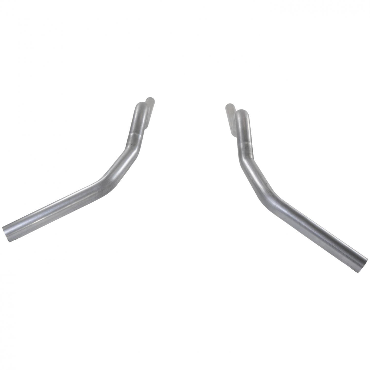 Flowmaster Prebent Tailpipes - 2.50 in. Side Exit - Pair