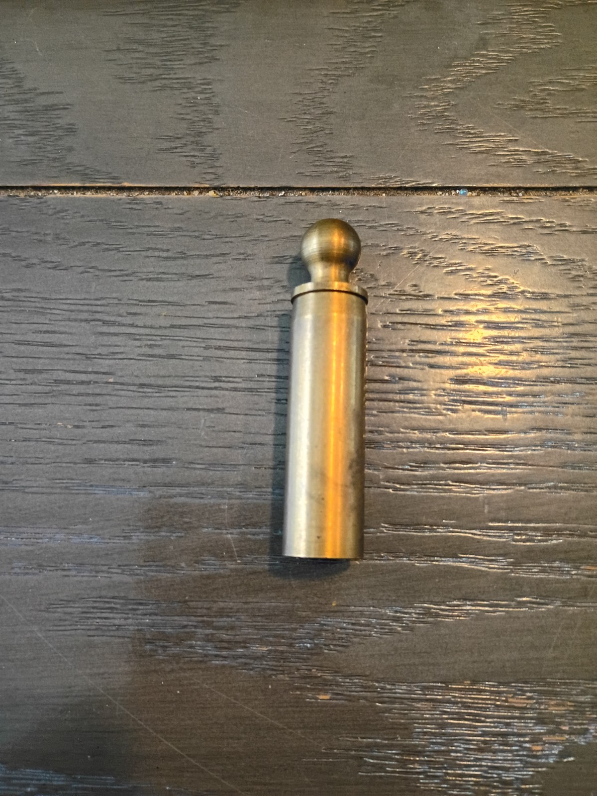 Vintage Brass Muzzleloader Musket Black Powder Measure (adjustable)