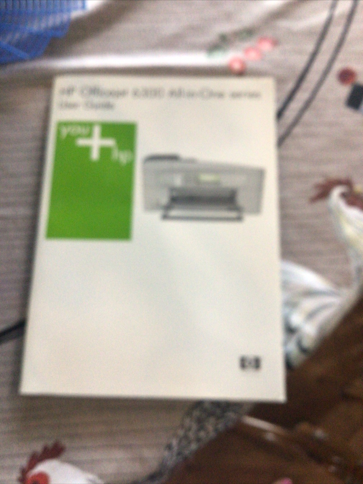 HP Officejet 6300 Printer All-in-One Series Manual User Guide Q8061-90101