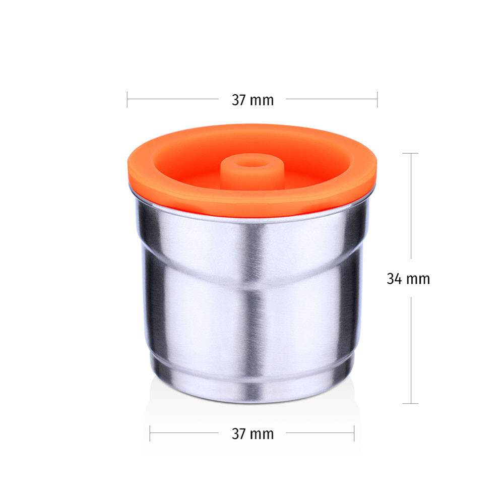 Stainless Steel Reusable Capsule Shell Coffee Pods Kit For Illy Coffee Machine