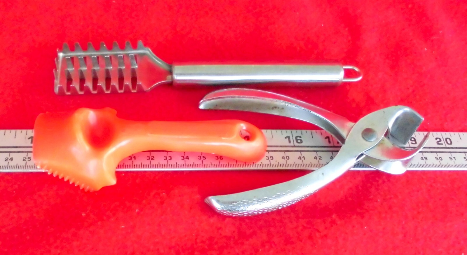 3 Fish Scalers/Skinner: Penguin Double Handle Fish Scaler;FISHERMAN'S PINCHER!!!