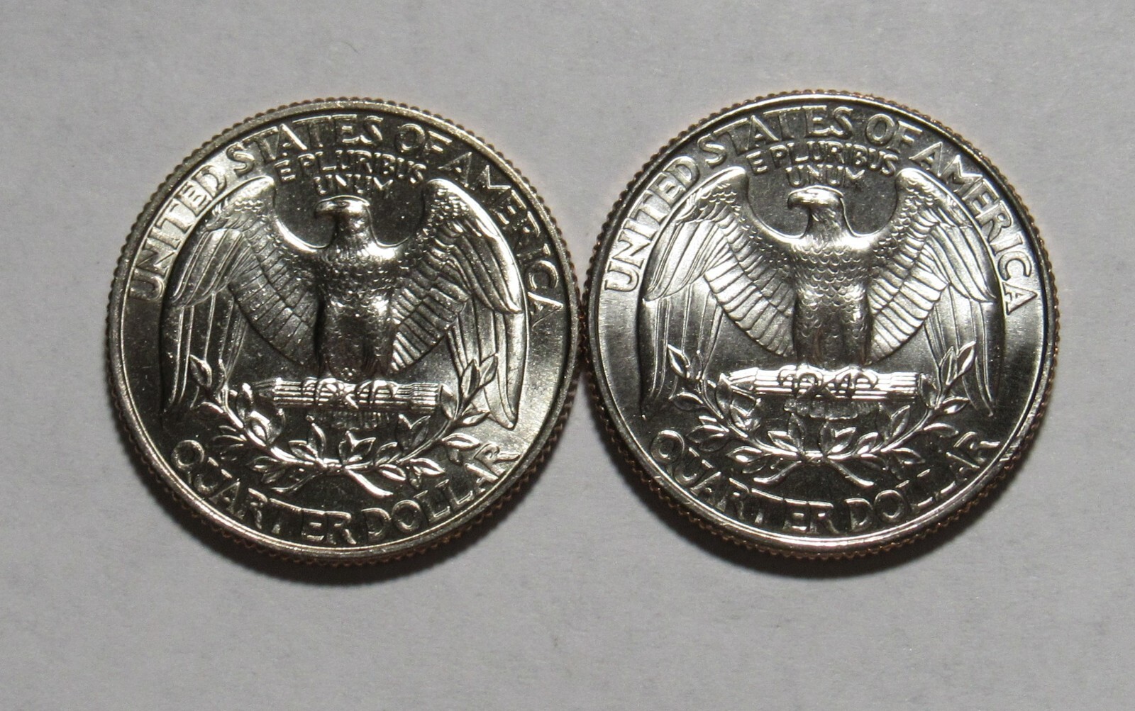 1997 P&D Washington Quarters in BU condition