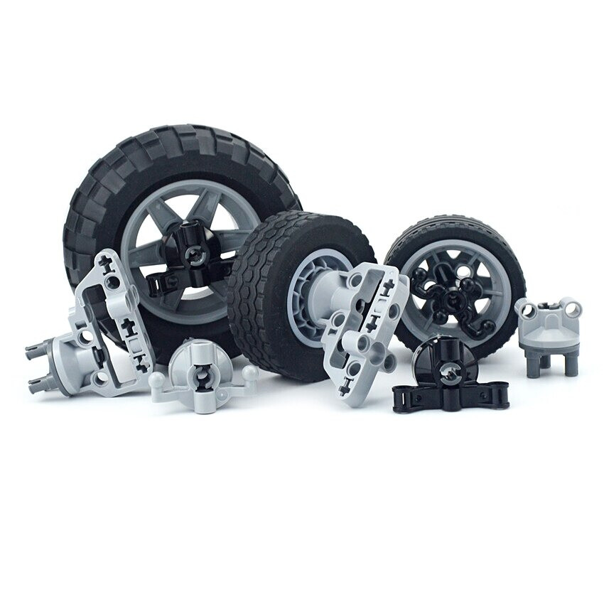 Technic Suspension Wheel Hub Gear Reduction for Lego Kit Building Blocks Set DIY