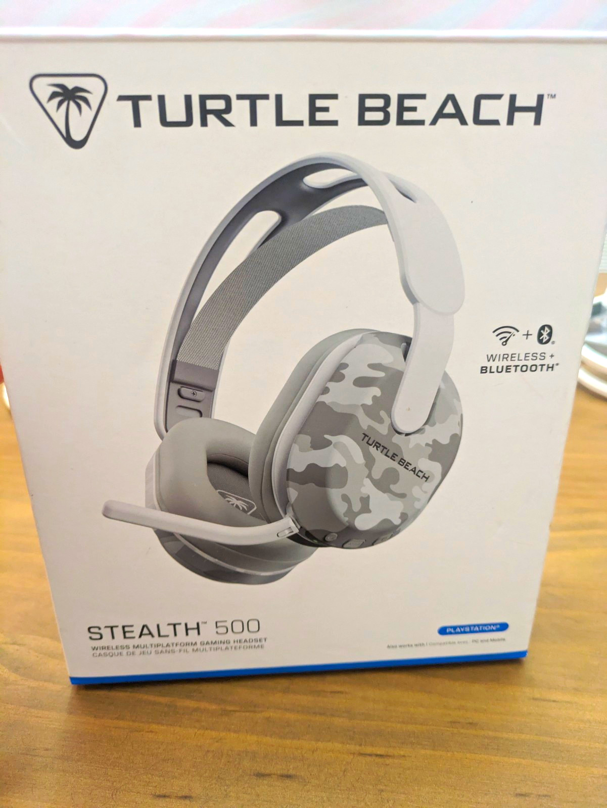Turtle Beach Stealth 500 Wireless Bluetooth Over-Ear Gaming Headset Gray/White