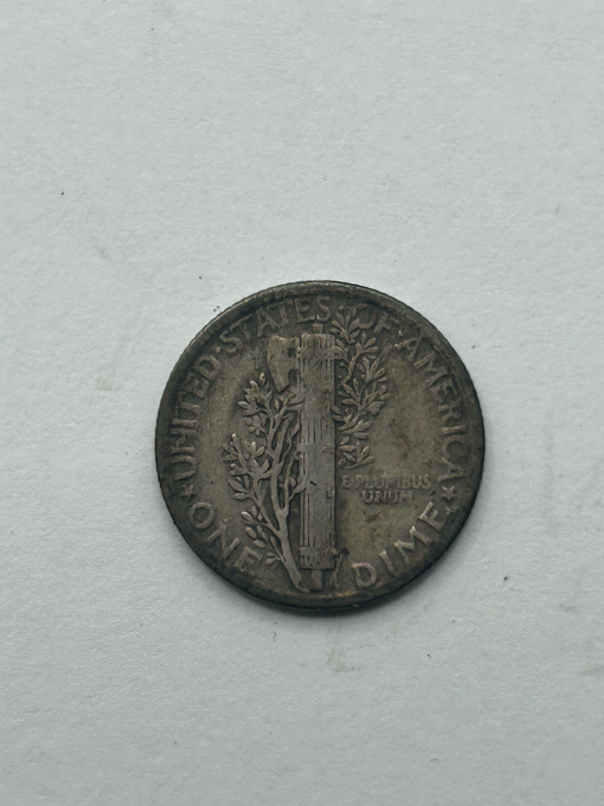 1929 Mercury Dime VG+