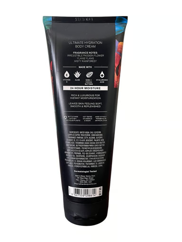 Bath & Body Works 8oz TROPIDELIC Ultimate Hydration Body Cream New