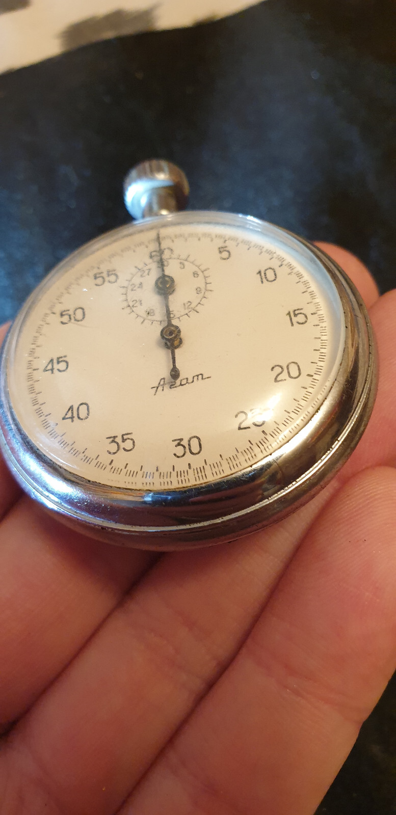 Vintage USSR Agate mechanical stopwatch