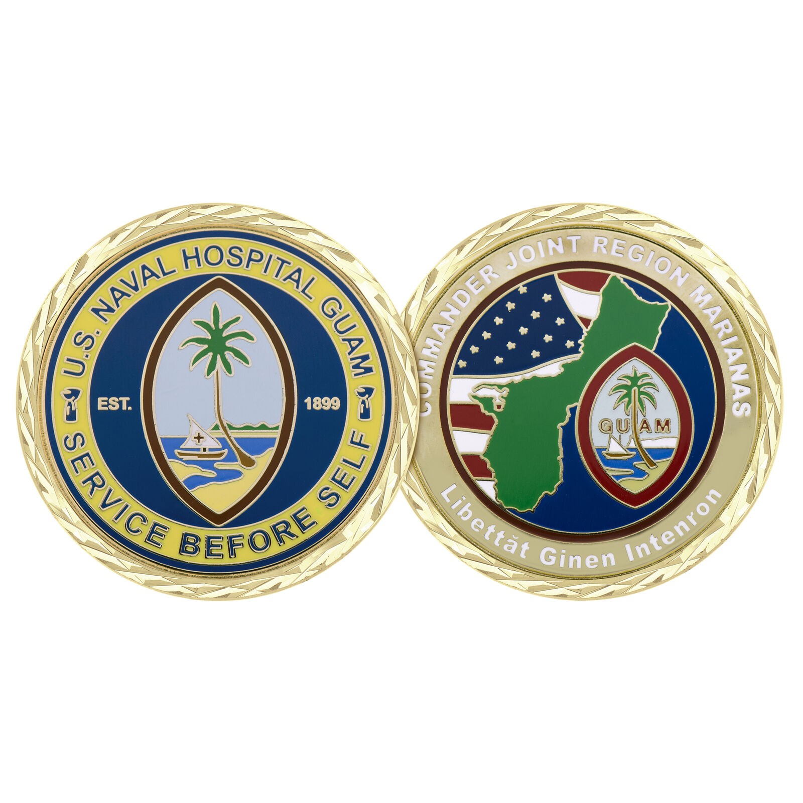 US NAVY HOSPITAL GUAM COIN
