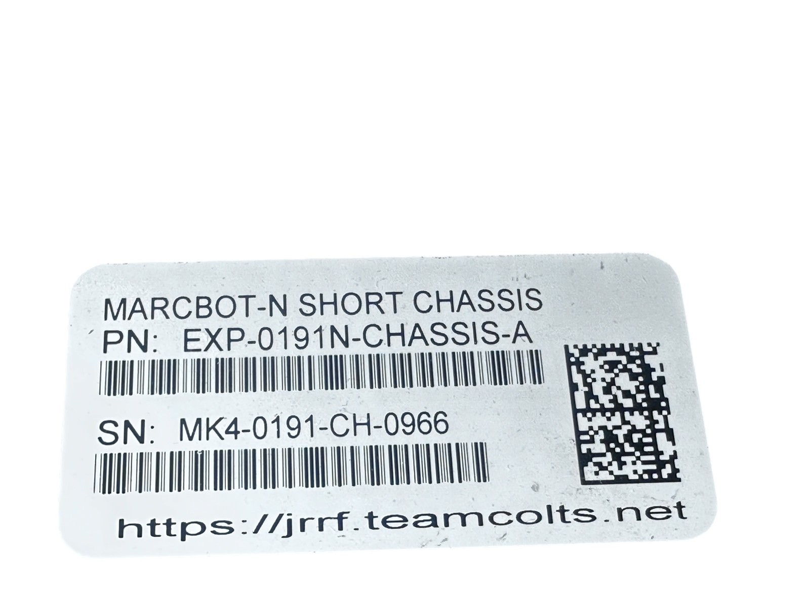 MARCbot IV-N LRU Robotic Arm Camera Assembly AGT Robot