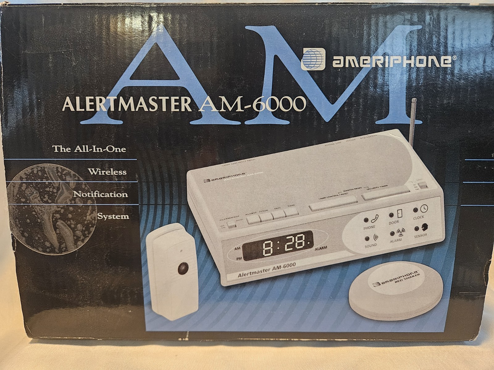 Ameriphone Alertmaster AM-6000 Wireless System with Bed Shaker - No doorbell