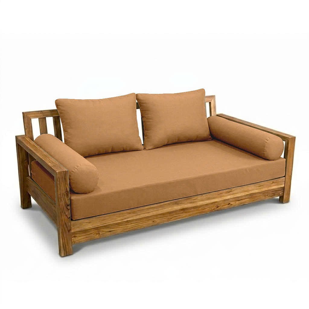 COVER ONLY STYLE 1 Mattress Pillow Daybed Porch Swing Knife Edge Twin AD104