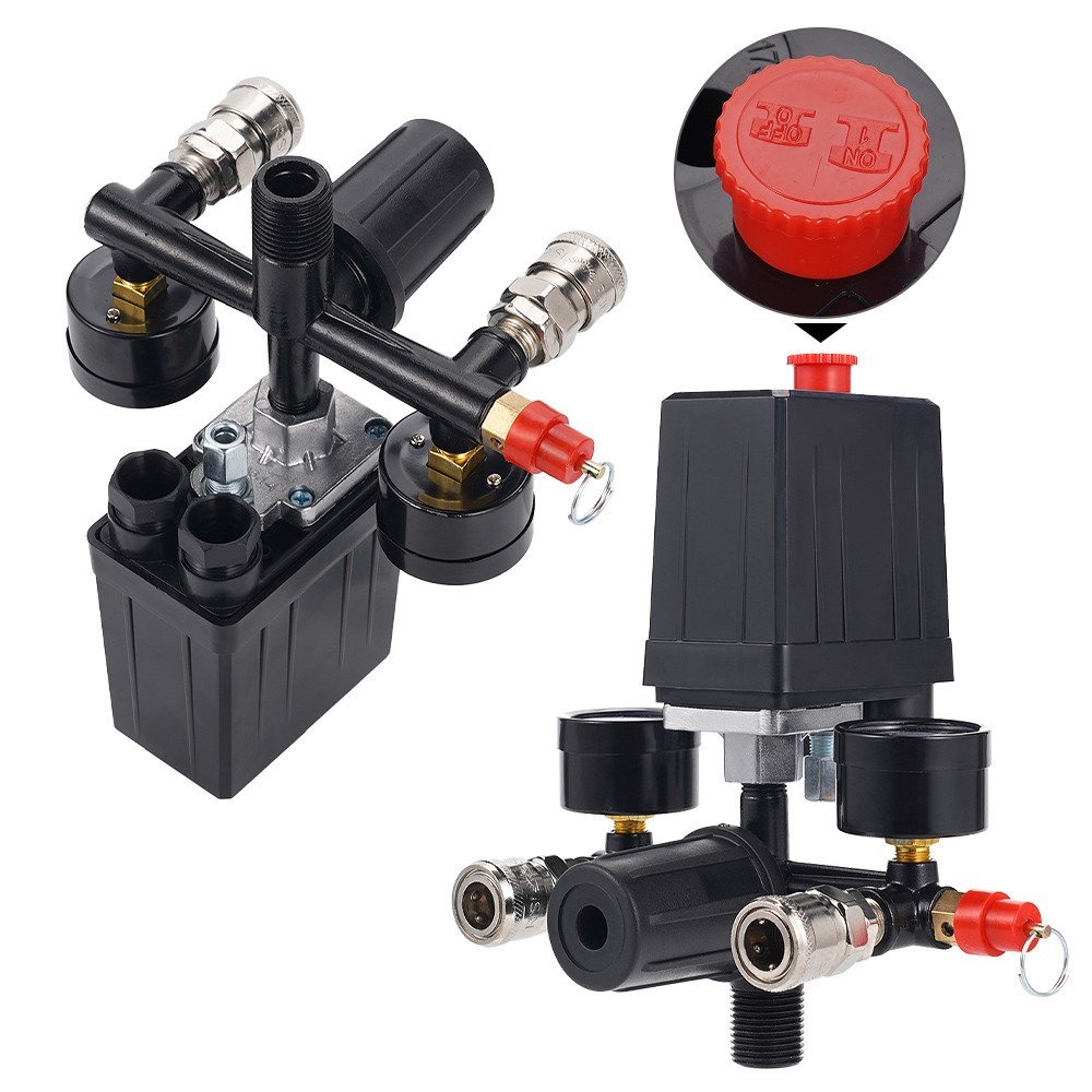 Air Compressor Pressure Switch 90–120PSI Controller for Fast Pressure Reduction