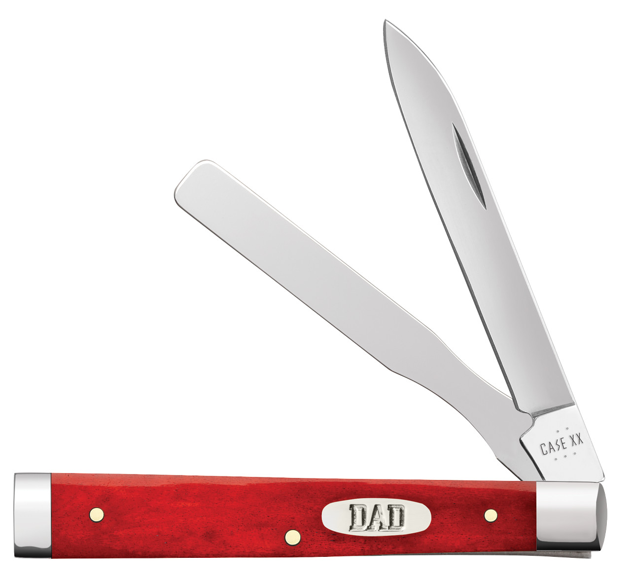 Case xx Knives Baby Doc DAD Dark Red Bone 10638 Stainless Pocket Knife