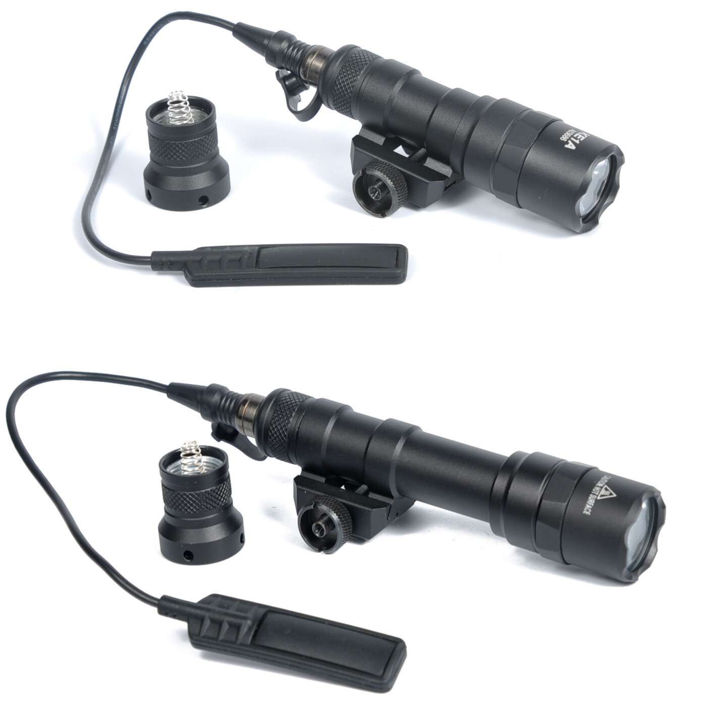 M300B/M600B Mounted FlashLight for Picatinny with Pressure Switch Included