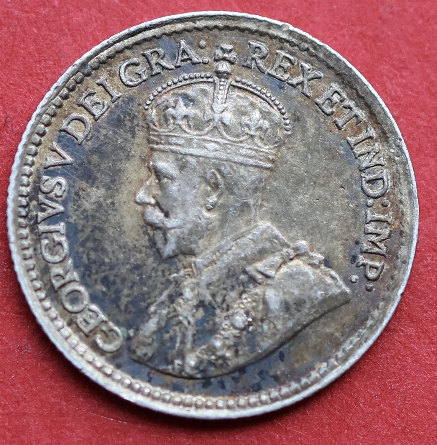 1919 Canada 5 Cents - AU/MS - Lot#10852