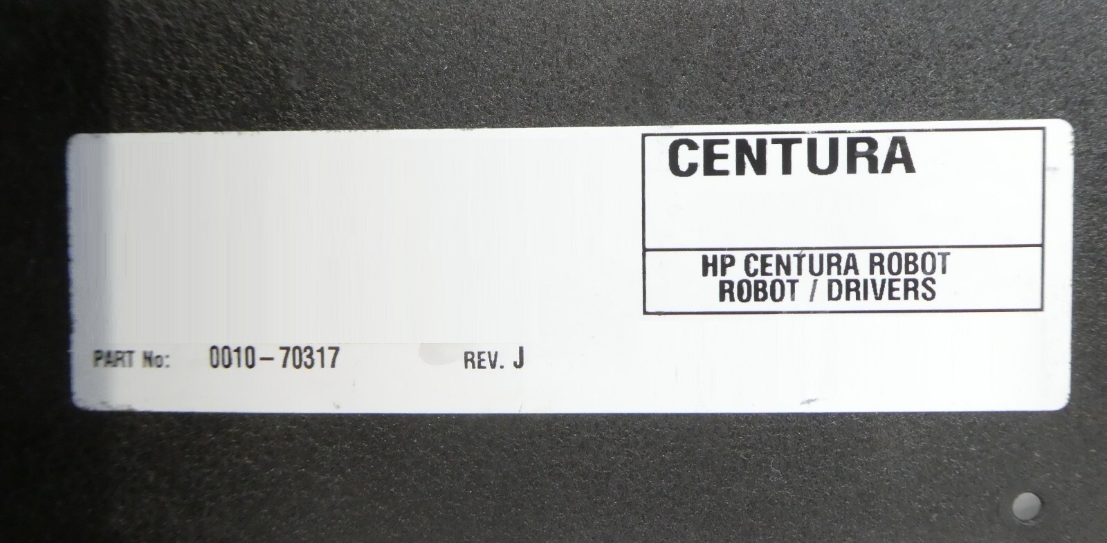 AMAT Applied Materials 0010-70317 HP Centura Robot Driver Working Surplus