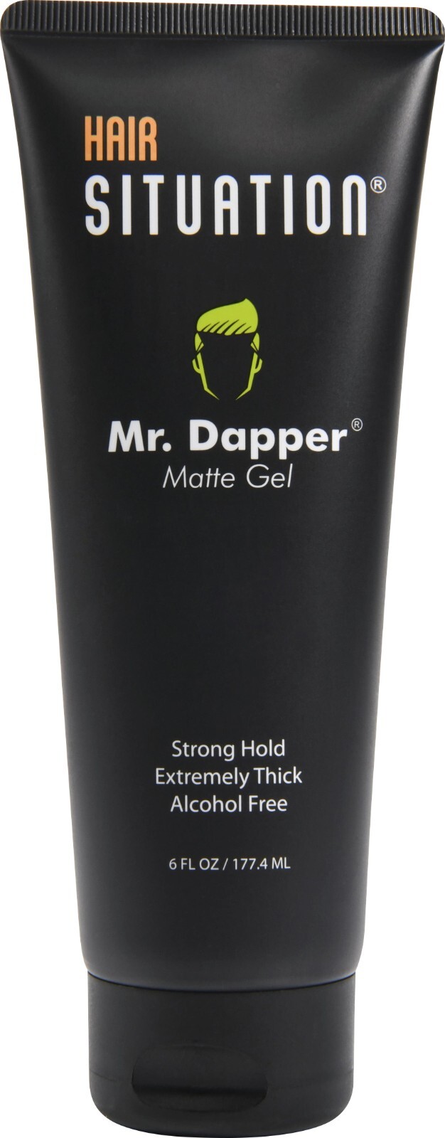 Hair Situation Mr. Dapper Matte Hair Gel Strong Hold, Very Thick & Alcohol-Free