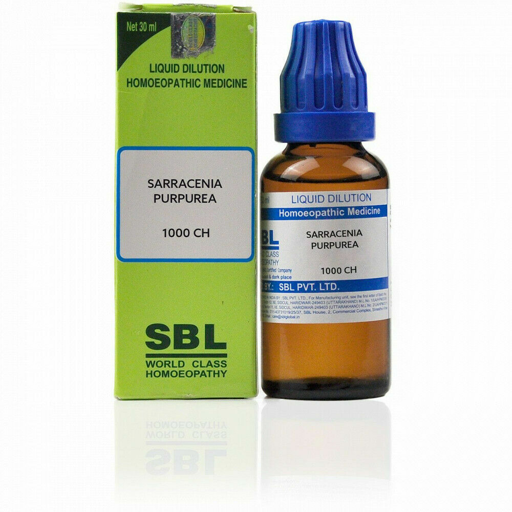 SBL Sarracenia Purpurea Homeopathy Dilution 1000ch -30 Ml