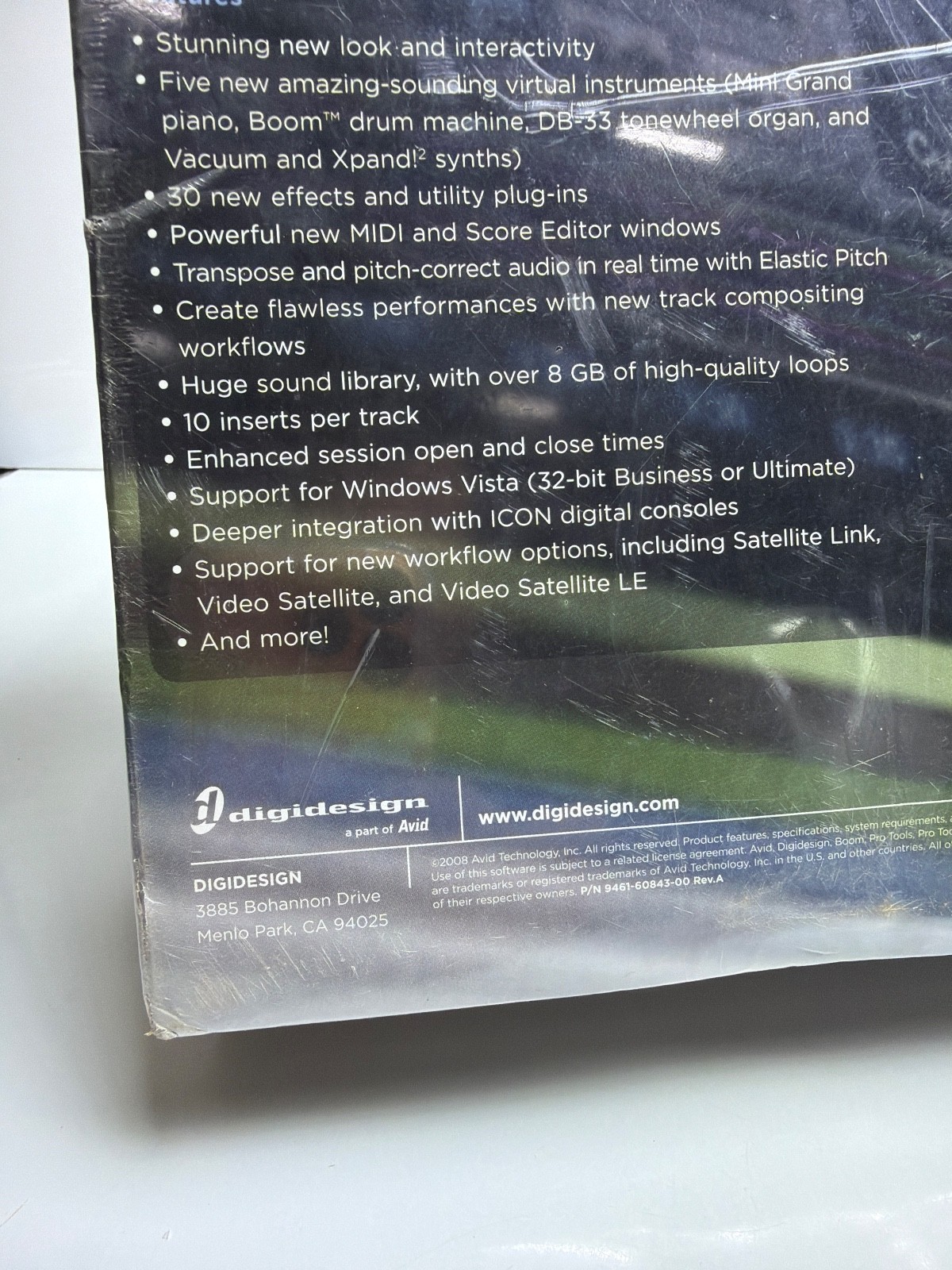 Avid Digidesign Pro Tools Hd 8 Upgrade Software 9920-59812-00