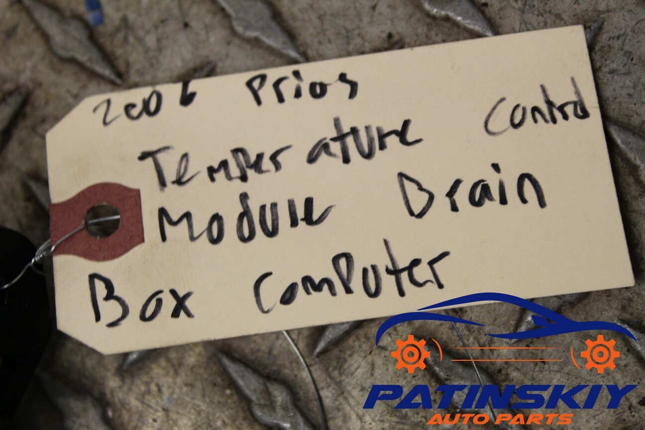 2006 TOYOTA PRIUS TEMPERATURE CONTROL MODULE BRAIN BOX COMPUTER UNIT 06