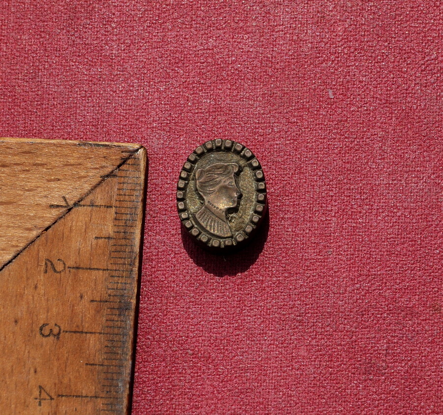 brass ornament bookbinding gilding bookbinder emboss gold Art Nouveau woman rare