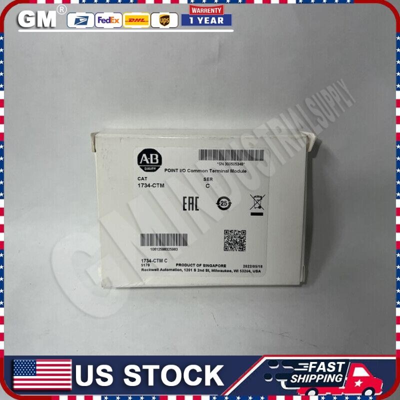 New Sealed AB 1734-CTM  Point I/O Common Terminal Module NEW IN BOX US Free Tax