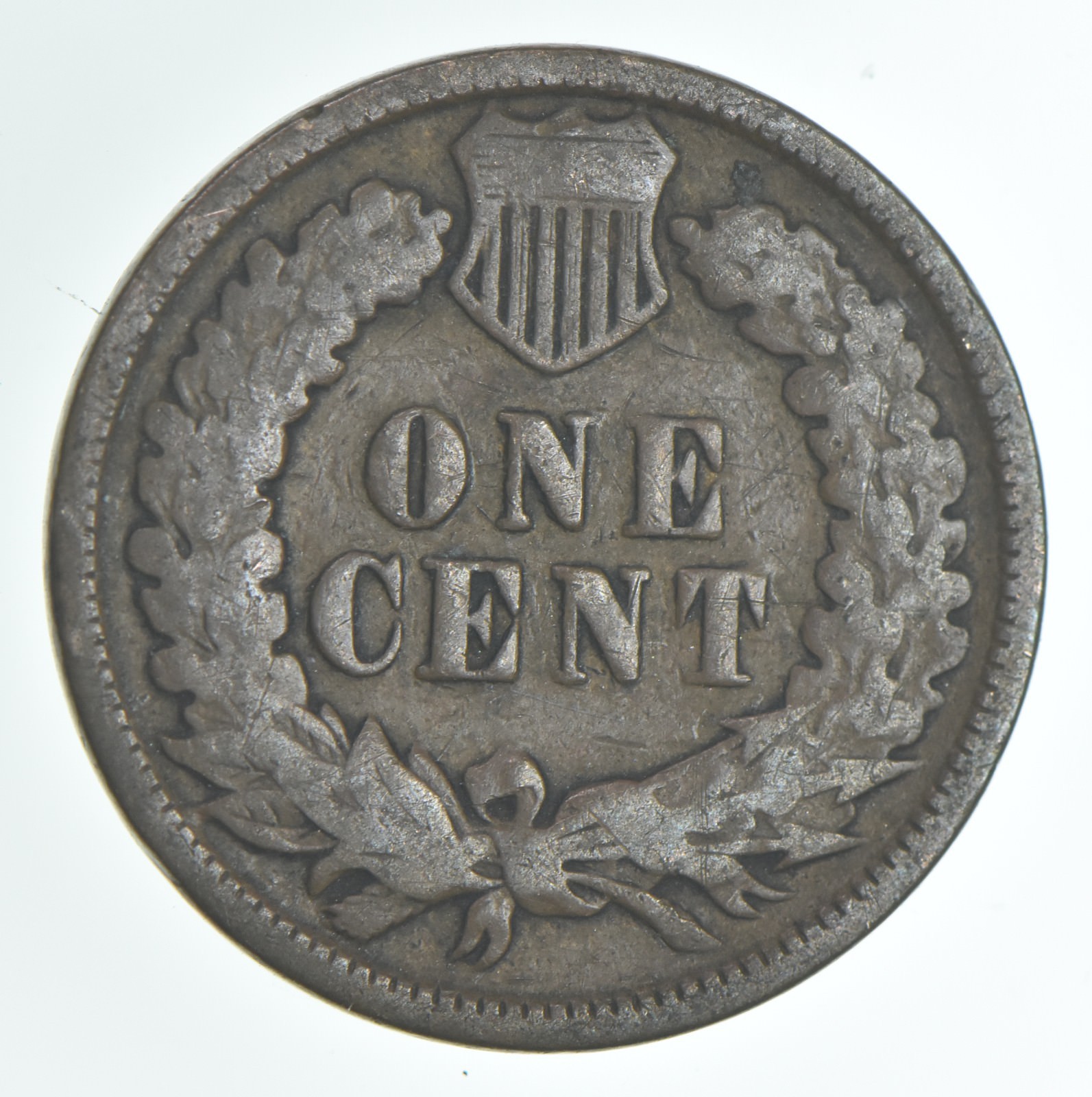 1892 Indian Head Cent AC Average Circ