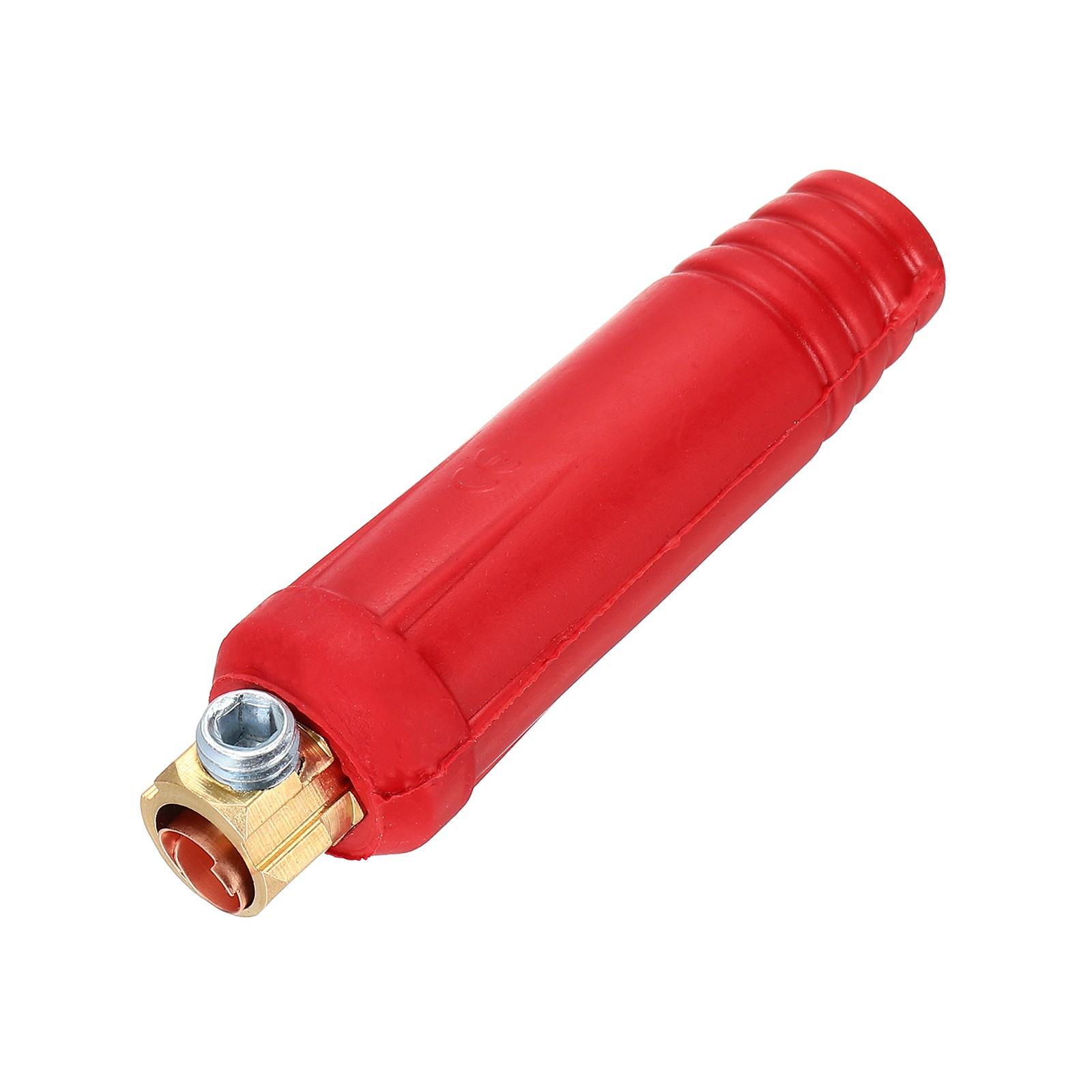 Welding Cables Panel Connector Plug DKJ10-25, Red