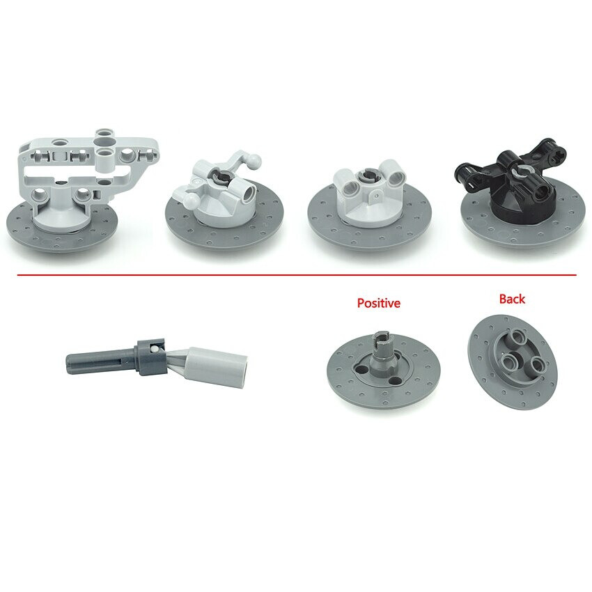 Technic Suspension Wheel Hub Gear Reduction for Lego Kit Building Blocks Set DIY