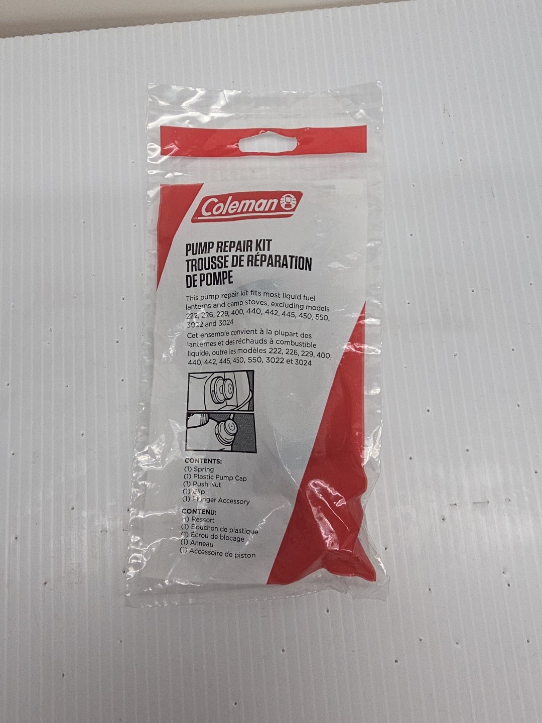 Coleman Camp Stove Lantern Pump Repair Kit #3000000455 NEW