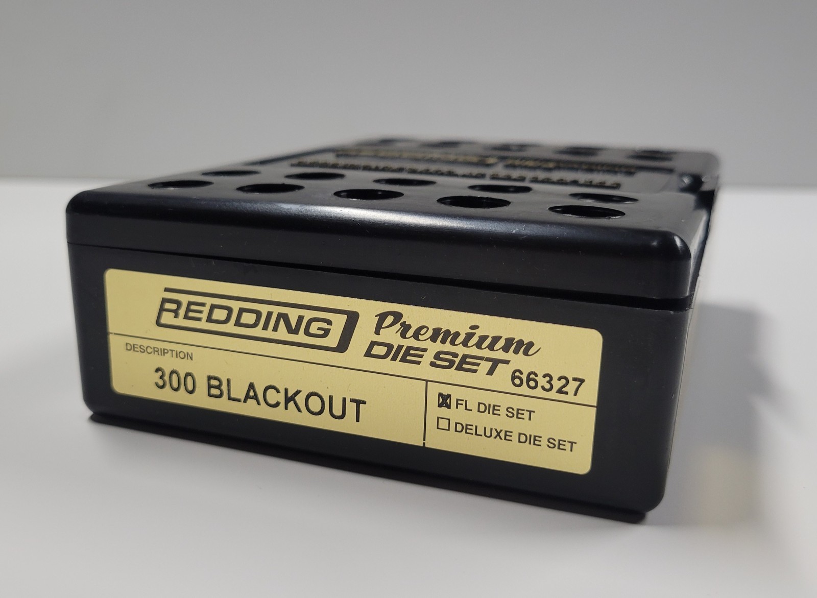 66327 REDDING 2-DIE PREMIUM FULL LENGTH DIE SET - 300 BLACKOUT - BRAND NEW