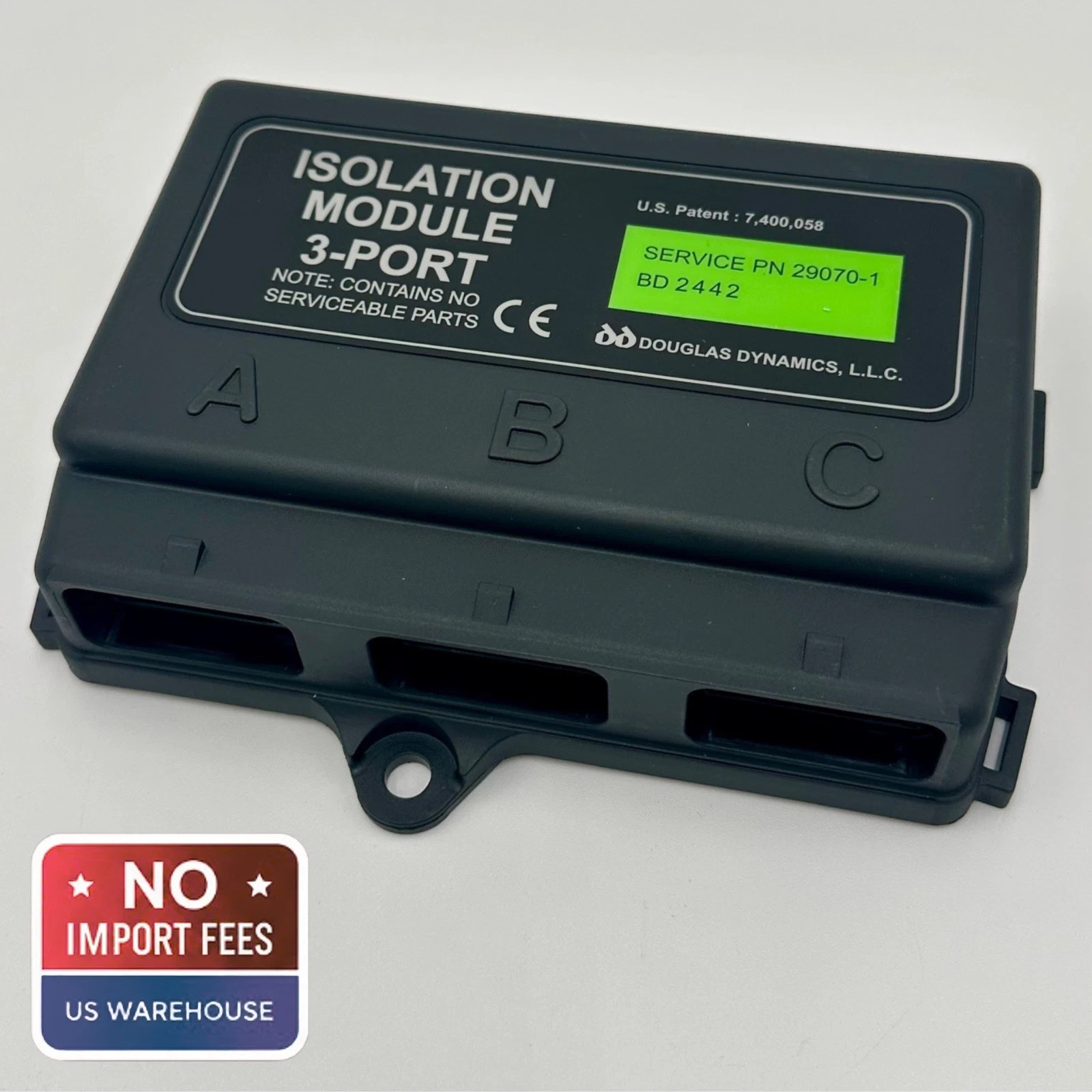 New Western Fisher 29070-1 Isolation Module 3 port Snow Plow Fσrd Dσdge Chҽvy GϺ