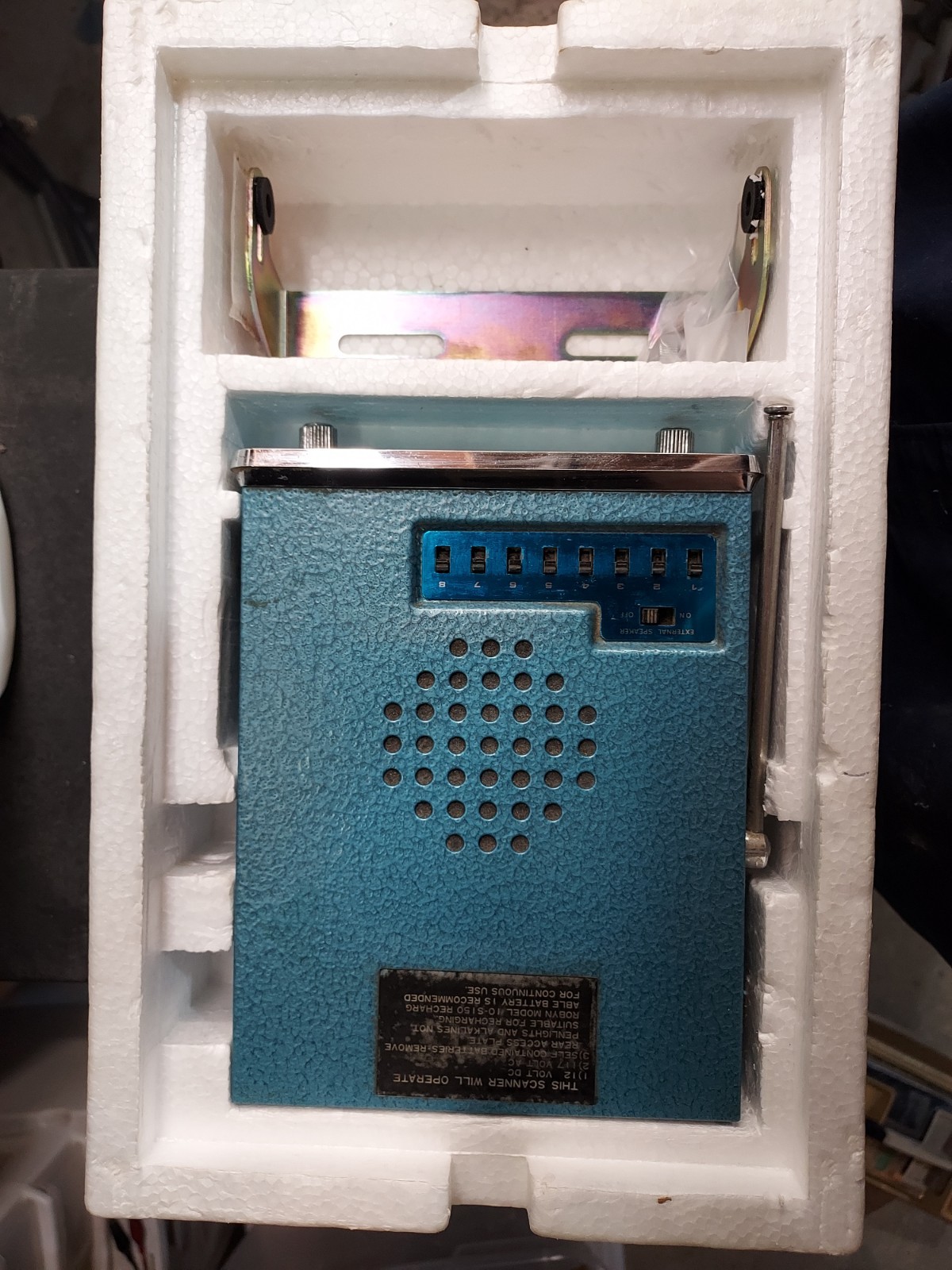 Vintage ROBYN Two Band 3 Way Porta Scan 25-55/144-174 Mhz Working Model 2000B FM