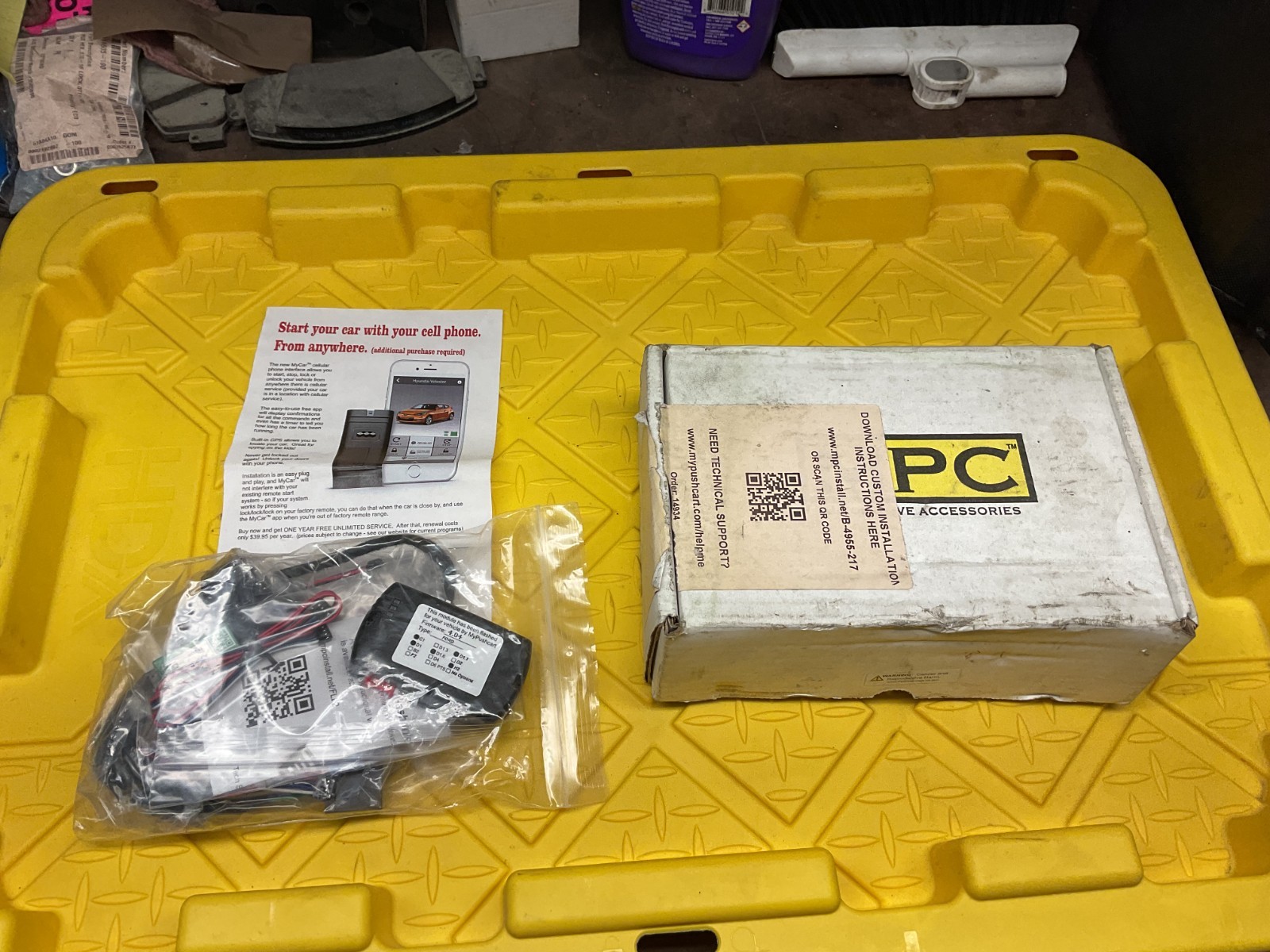 MPC-No Honk OEM Activated Remote Starter 2020-2022 F-350 Super Duty PN B4955217