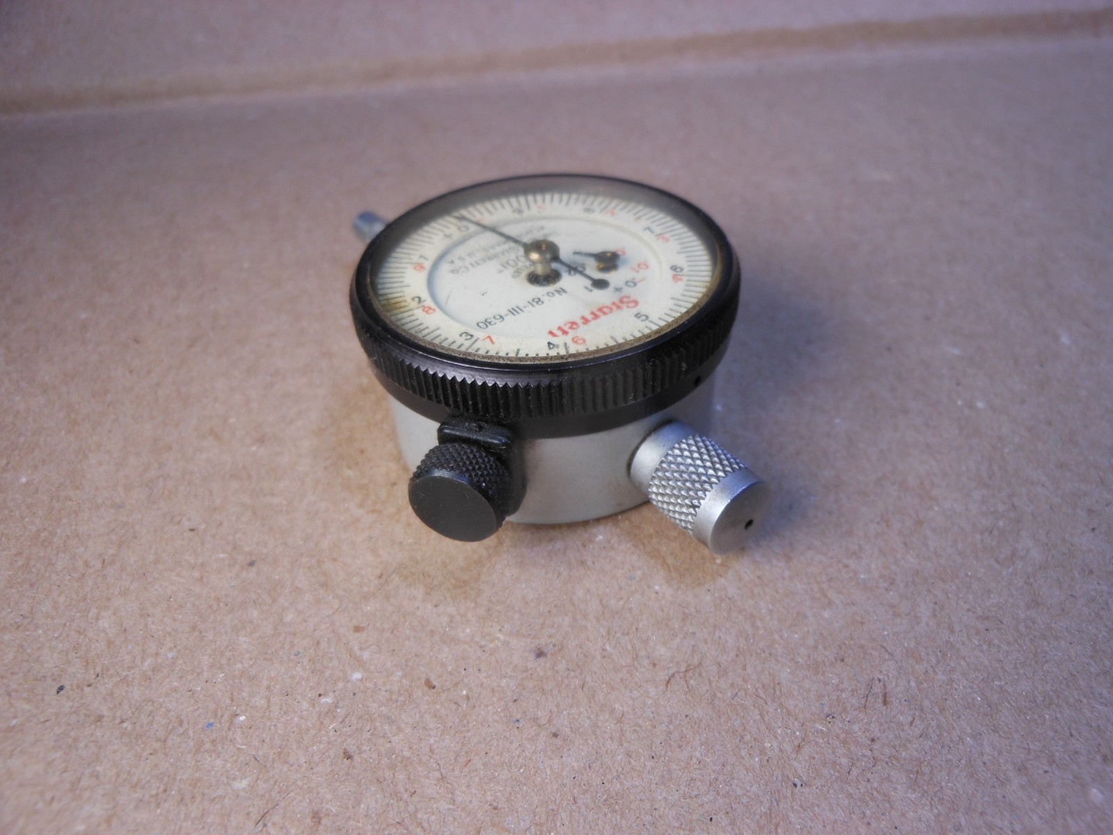 Starrett 81-111-630 Dial Indicator + Last Word 711 Indicator