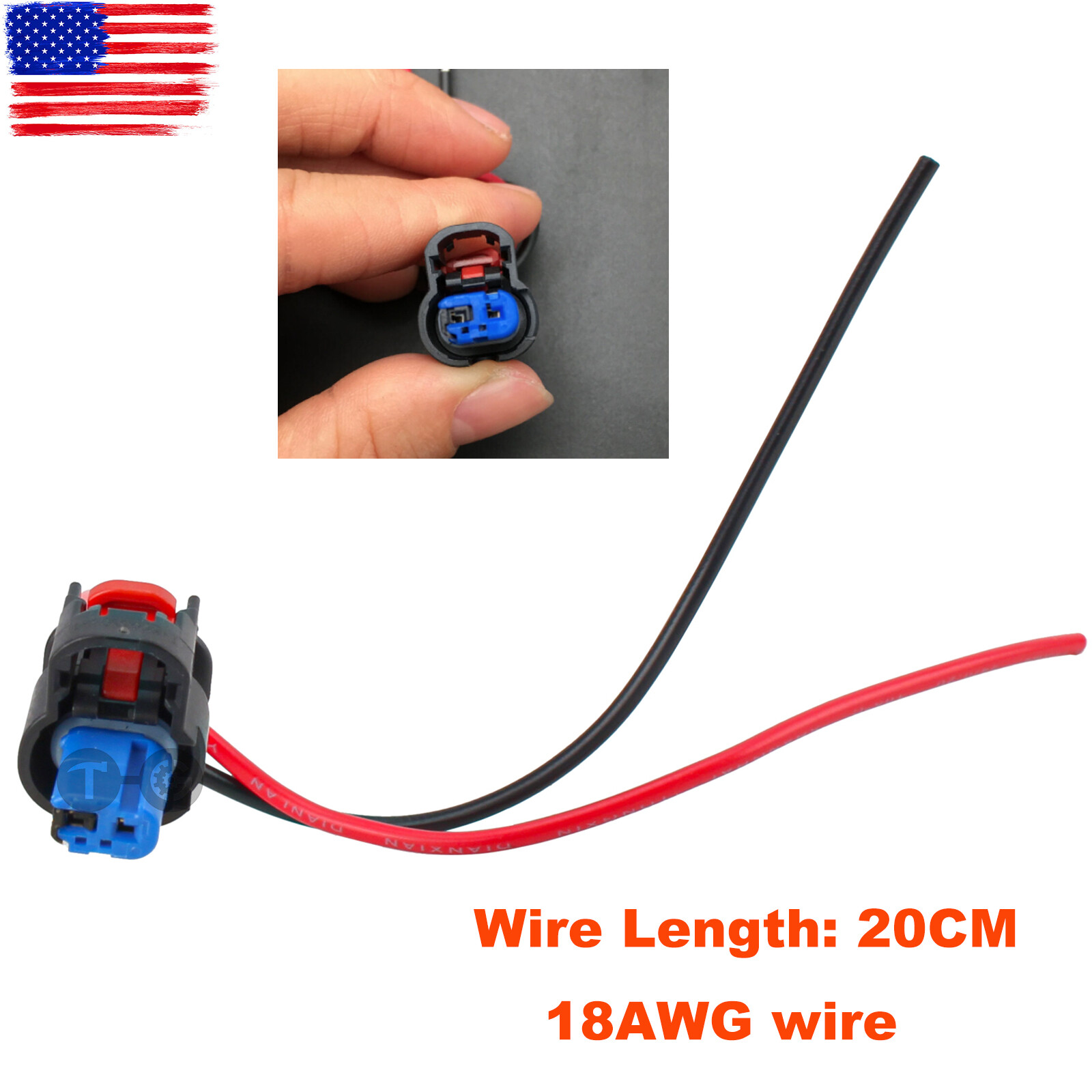 Ambient Temperature Sensor Connector 1-2203769-1 For 2018+ Buick Chevy GMC