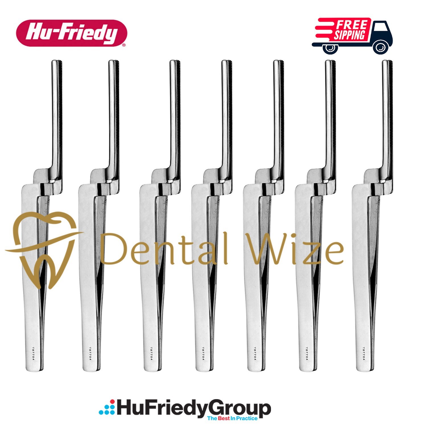 Hu-Friedy Miller APF2 Articulating Paper Forceps Dental Instrument – 7pcs