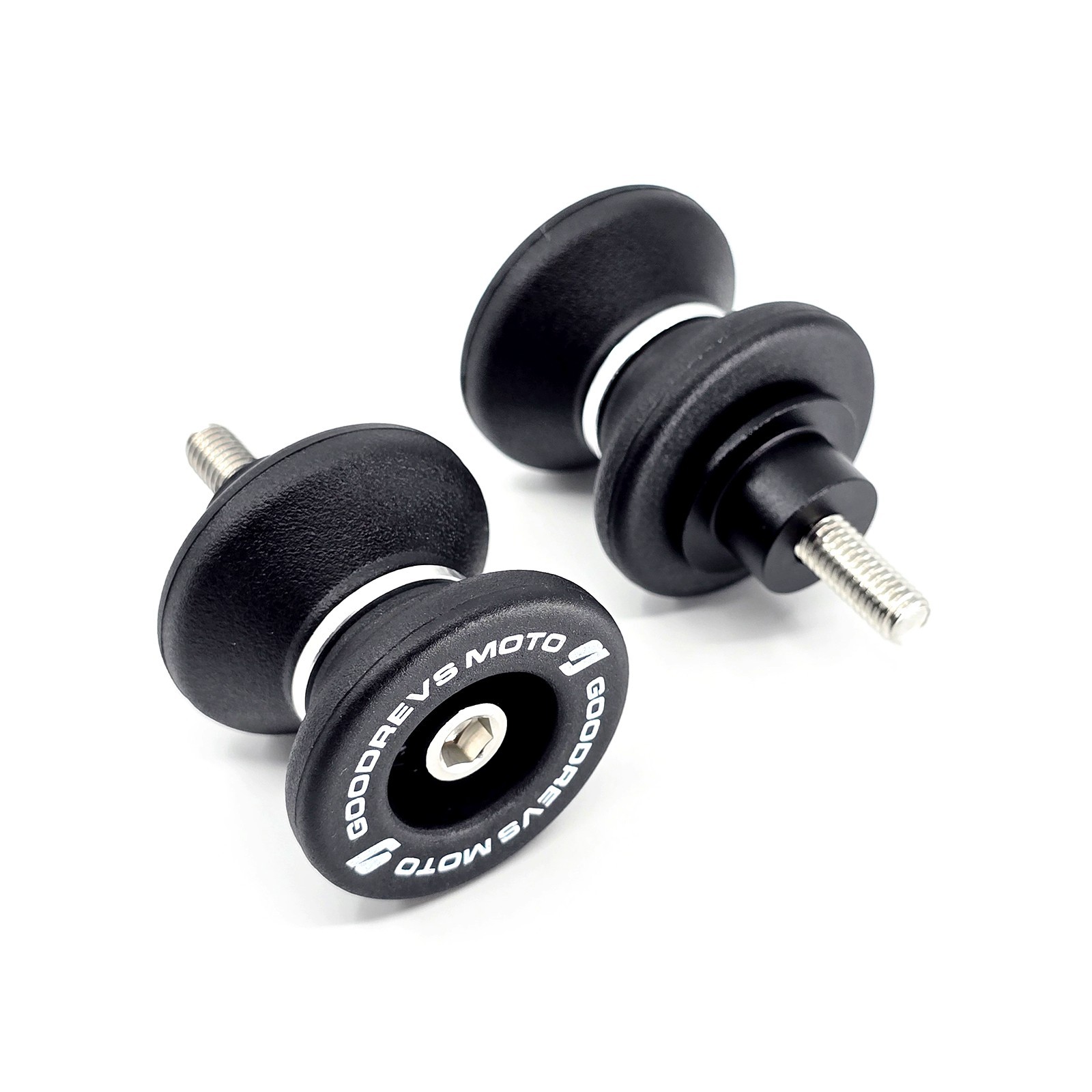 Goodrevs M10 Swingarm Spools Paddock Stand Bobbins Fit Yamaha Kawasaki Suzuki
