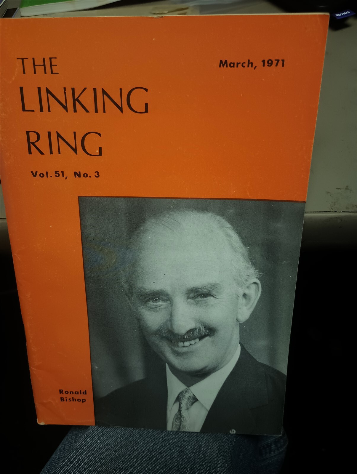 Ronald Bishop Linking Ring Issue March 1971