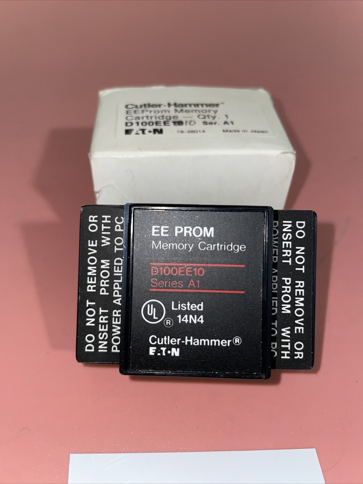 (2) D100EE10 Hammer Eaton PLC Memory Module EE Prom Series A1