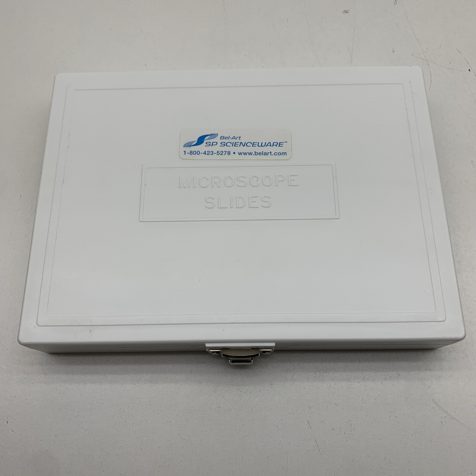 Bel-Art SP Scienceware Microscope Slides Box, 100 Spaces