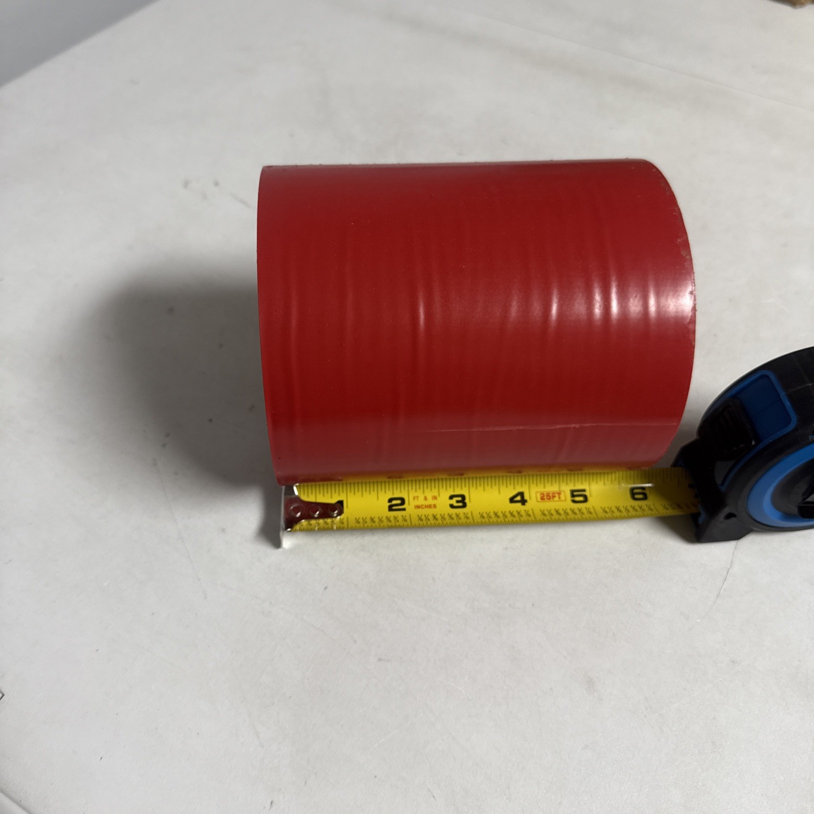 6” (144mm) x 60 Yd. Red 5.2ml SPVC VINYL TAPE (CVT-560)