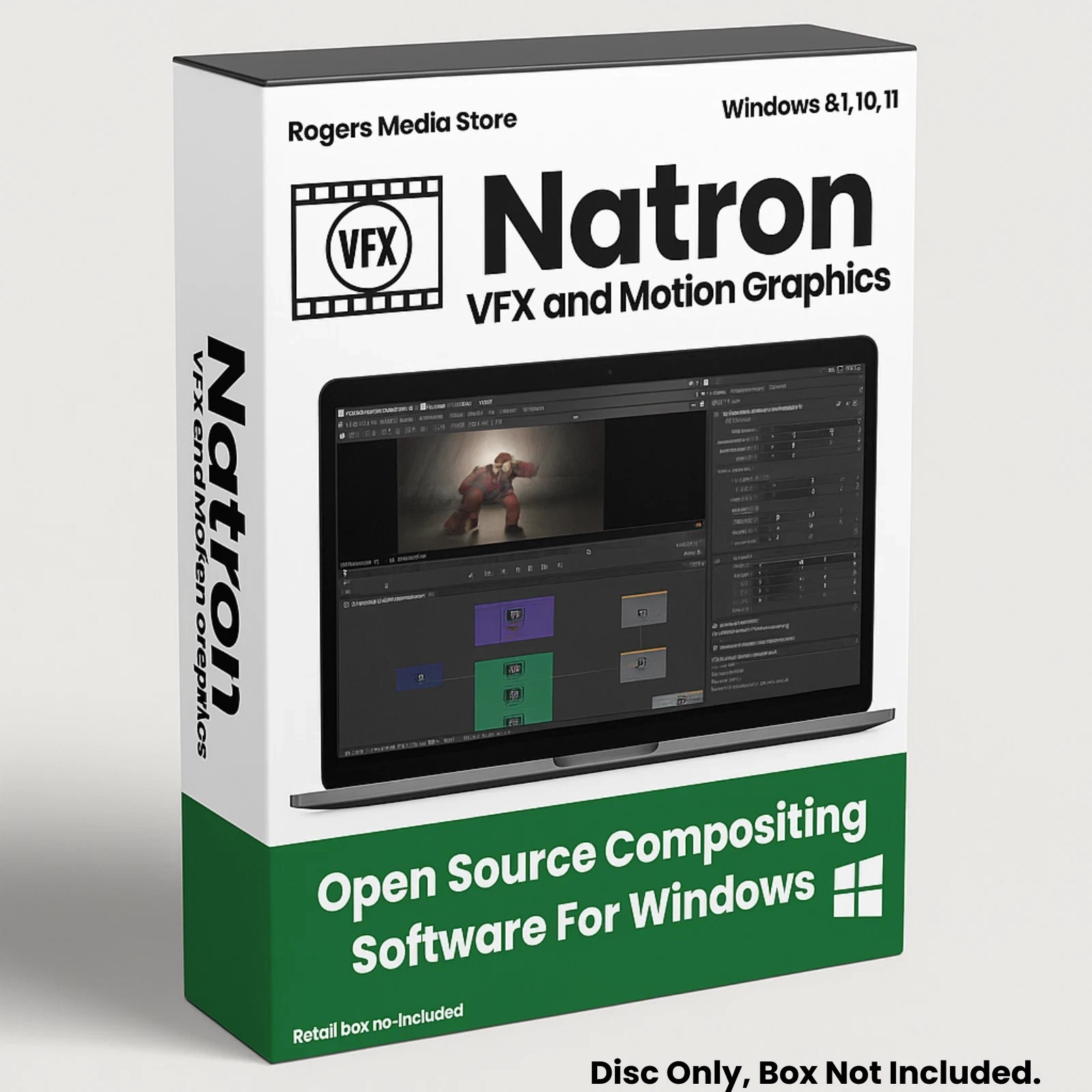 Video Editing Compositing VFX Editor Add After Effects Green Screen Software CD