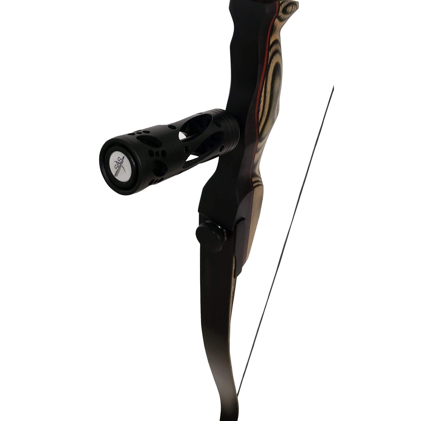 Archery Aluminum Bow Stabilizer (Black, 8-inch)