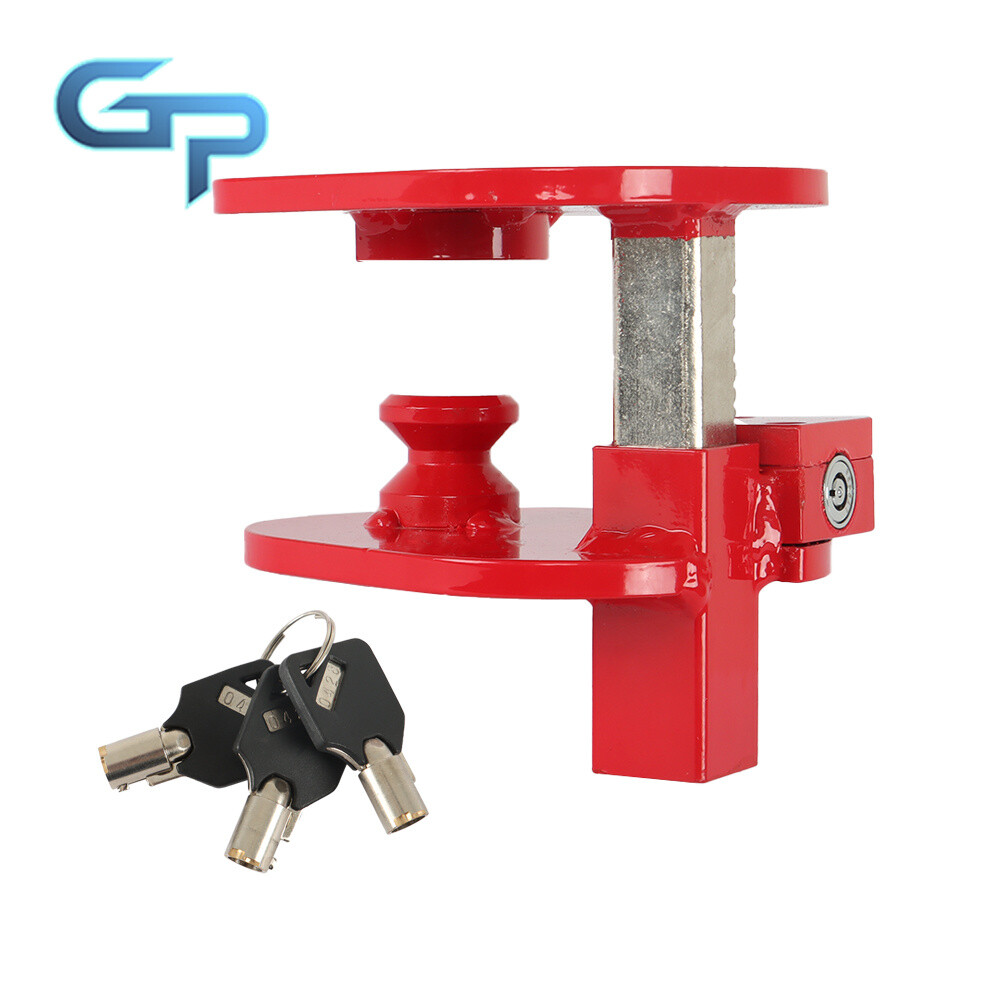 Steel Ball and Ring Hitch Lock  Durable  Secure Trailer Hitch Lock B005CIGVGM