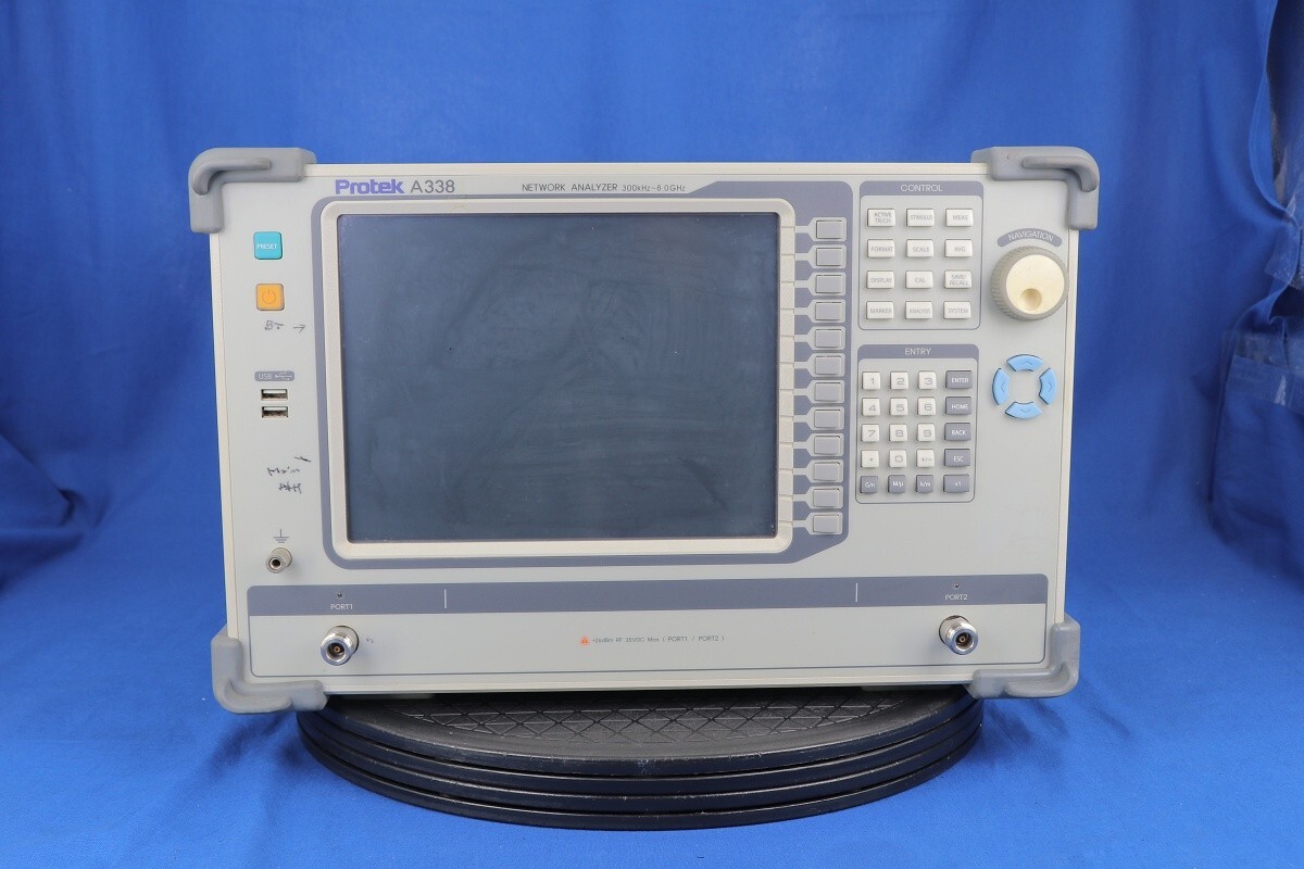 Protek A338 Network Analyzer 300KHz to 8GHz