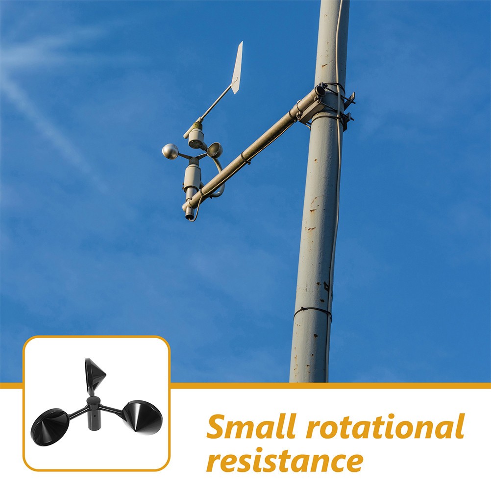 2 Pcs Wind Speed Meter Cups Professional Anemometer Direction Indicator