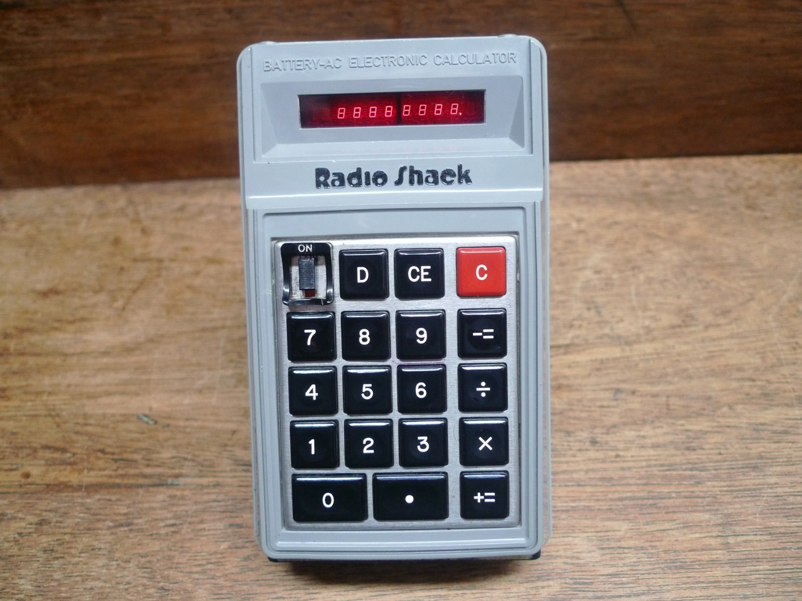 RADIO SHACK EC-100 ULTRA RARE 1972 KLIXON VINTAGE CALCULATOR WORKS PERFECTLY